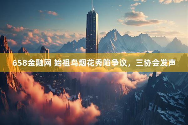 658金融网 始祖鸟烟花秀陷争议，三协会发声