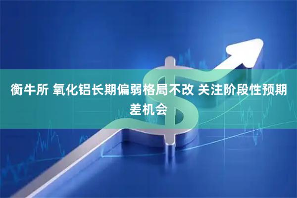 衡牛所 氧化铝长期偏弱格局不改 关注阶段性预期差机会
