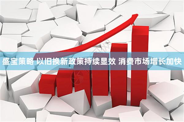 盛宝策略 以旧换新政策持续显效 消费市场增长加快