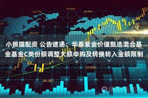 小熊猫配资 公告速递：华泰紫金价值甄选混合基金基金C类份额调整大额申购及转换转入金额限制
